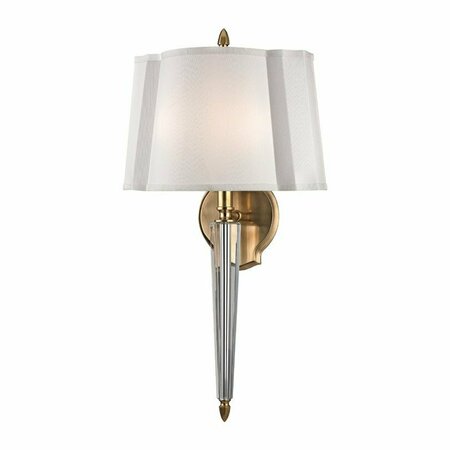 HUDSON VALLEY Oyster Bay 2 Light Wall Sconce 3611-AGB